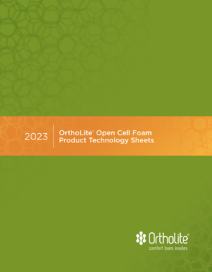 OrthoLite 2023 Tech booklet Cover