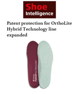 Patent protection for OrthoLite Hybrid Technology line expanded